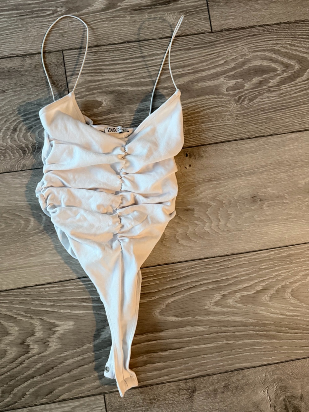 Zara white bodysuit
